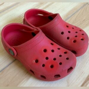 CROCS Toddler Classic Red Clog